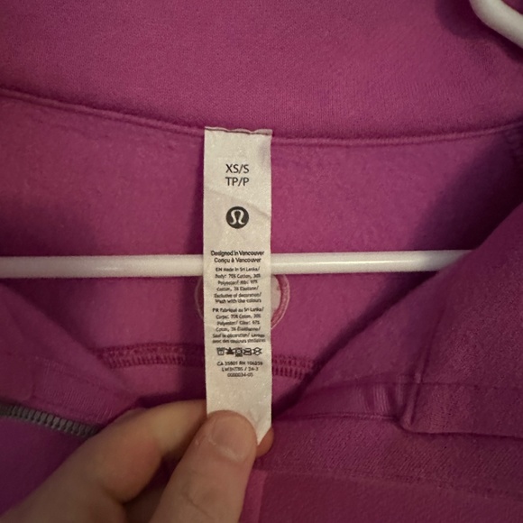 Lululemon Scuba Oversized Funnel neck half zip Women's XS/S - Picture 3 of 8